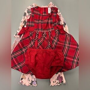 Infant girl outfits lot 12 months